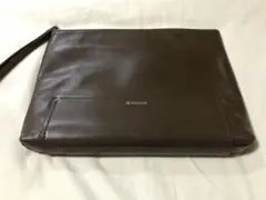 【日本製】At.COULEUR LEATHER CLUTCH BAG