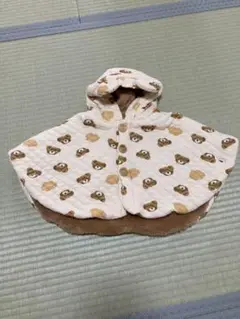 新品未使用☆フタくま　ケープ　ポンチョ