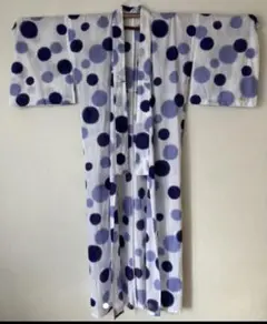 綿絽 浴衣 水玉