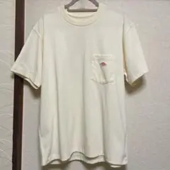 DANTON ダントン ポケットTシャツ キナリ