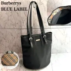 【使いやすさ◎】Burberrys ブルーレーベル ノバチェック トートバッグ