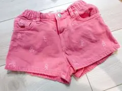 《美品》女の子 ショートパンツ ピンク