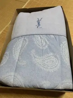肌掛け布団　シングル　水色