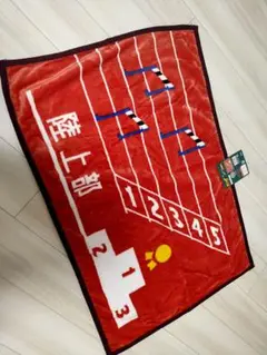 【稀少】陸上競技トラックデザイン ブランケット