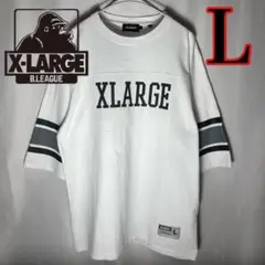 美品✨X-LARGE Tシャツ　ホワイト　L コットン　エクストララージ