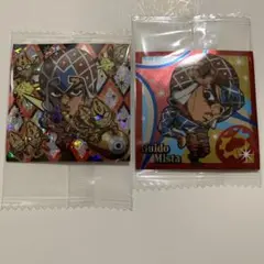 ジョジョ　ウエハース　にふぉるめーしょん　ミスタ