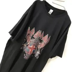 GILDAN デフレバード Tシャツ US古着 レア ブラック 3XL