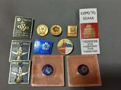 EXPO '70 大阪 ピンバッジ 11個セット
