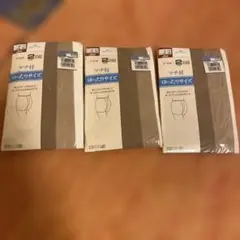 ストッキング　3パック　6足