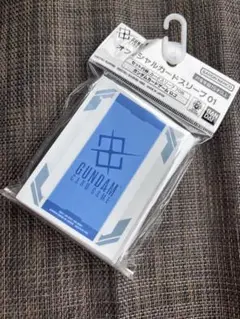 新品未開封　ガンダムカードゲーム　オフィシャルカードスリーブ　ガンダムカードロゴ