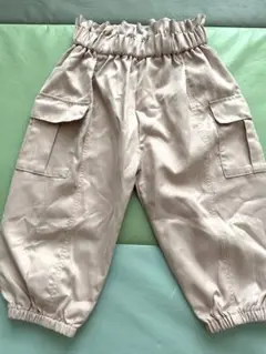 【新品未使用】カーゴパンツ　ピンク　90サイズ