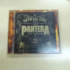 PANTERA OFFICIAL LIVE 101 PROOF　cd
