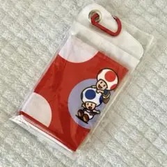 【新品未開封】サーティワン　マリオ　クールタオル・カラビナケース付き