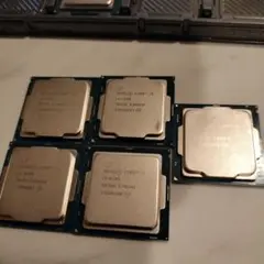 Intel Core i3-8100など5個セットです　バラ売り可能です