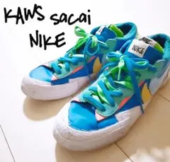 D222040 KAWS×sacai×NIKE Blazer Low Blue
