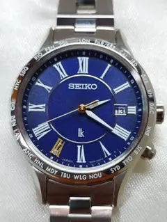 【超希少・限定・未使用級】セイコー　ルキア　ソーラー　ダイア　チタン　ブルー 楽天市場】セイコー SEIKO 腕時計 ルキア ソーラー電波