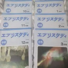【値下げ】エブリスタディ 小5 1月号〜3月号 10月号〜12月号（半年分）算数