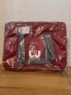 新品 旧ワッペ 赤 レッド ワールドペガサス スクールバッグ スクバ