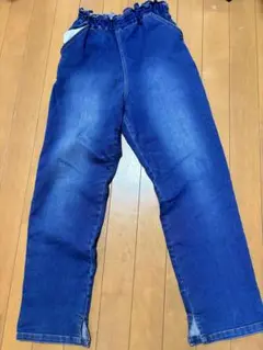 値下げしました！Lycee mine 濃いデニム ストレートパンツ