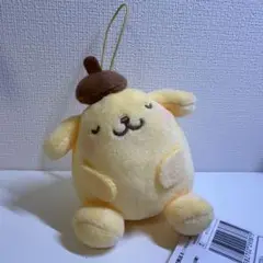 サンリオキャラクターズ むにゃすやマスコット ポムポムプリン