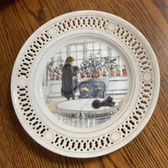 Carl Larsson 窓辺の花 プレート 限定7500部