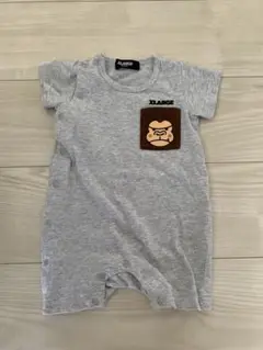 XLARGE ロンパース 70サイズ グレー