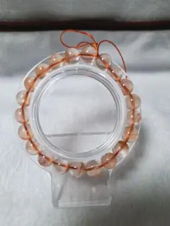 ピンクラビットヘアルチル ブレスレット