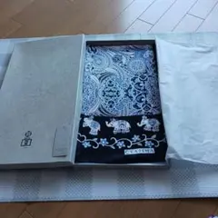 OKAJIMA 　岡重　シルクショール　エレファント　新品