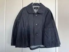 トリココムデギャルソン デニムハーフコート ジャケット