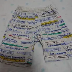 ショートパンツ 短パン 新幹線柄