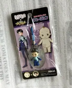 未開封 キュージョン エヴァンゲリオン キューピー 根付 ストラップ 碇シンジ