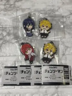 でふぉラバ!　劇場版『チェンソーマン レゼ編』キーホルダー レゼ デンジ マキマ