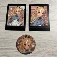 ホロ謎ミュージアム　不知火フレア　缶バッジ　ぱしゃこれ　セット