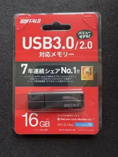 バッファロー　USBメモリー　16GB USB3 未使用未開封