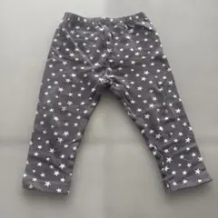 UNIQLO 星柄パンツ 90cm グレー