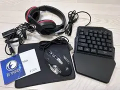 ゲーミングセット IFYOO キーボード マウス エレコム ヘッドホン