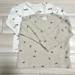 【美品】zarababy カットソー ロンT 100cm 3-4y セット