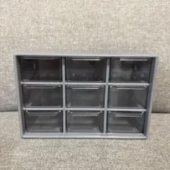 引き出し小物収納ケース グレー