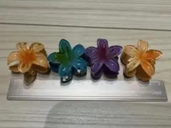 【匿名配送】ハイビスカス ヘアクリップ 4cm