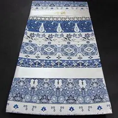 新品【御仕立上】西陣織六通柄袋帯 2400織 藍染