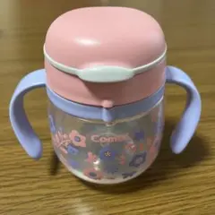 コンビ　ラクマグシリーズ　はじめてコップ　はじめてストロー　花柄　フラワー　マグ