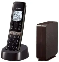 値下げ不可 SHARP シャープ 電話機 jd-sf2cl-t ブラウン系
