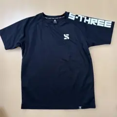 メンズ　S -THREE ブラック Tシャツ M
