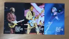 GLAYDRIVECAFE 非売品ステッカー3枚