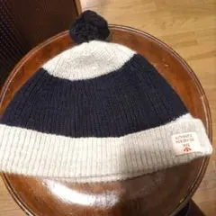 最終価格／美品【Nigel Cabourn】ウールニットキャップ　デマルキ 最終価格／美品【Nigel Cabourn】ウールニットキャップ デマルキ