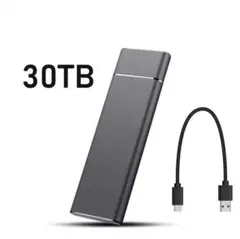 値下げ　新品未使用　30TB 外付けSSD windows で動作確認済み