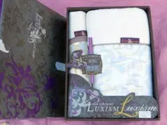 エンボスプリント綿毛布＆ロングシンカーパイルキルトケット　2枚セット　未使用品