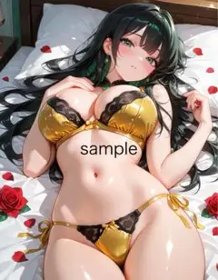 AIイラスト 美女 A4ポスター K19