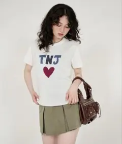 プリーツ キュロット TINA：JOJUN カーキ