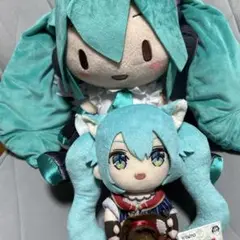 初音ミク ぬいぐるみ 16周年 プライズ タグ付き